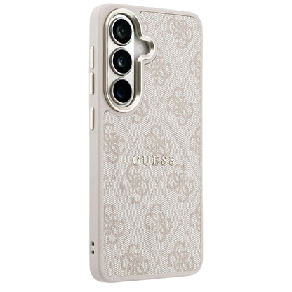 Калъф MagSafe за Samsung Galaxy S26 S942, Guess, 4G Embossed Ring, Розов