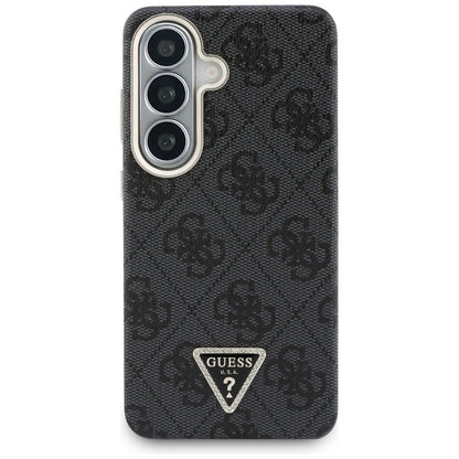 Калъф MagSafe за Samsung Galaxy S26 S942, Guess, 4G Triangle Logo, Черен