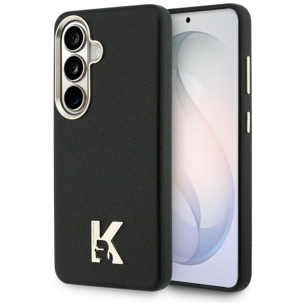 Калъф MagSafe за Samsung Galaxy S26 S942, Karl Lagerfeld, Karl Head Logo, Черен