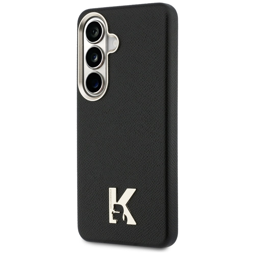 Калъф MagSafe за Samsung Galaxy S26 S942, Karl Lagerfeld, Karl Head Logo, Черен