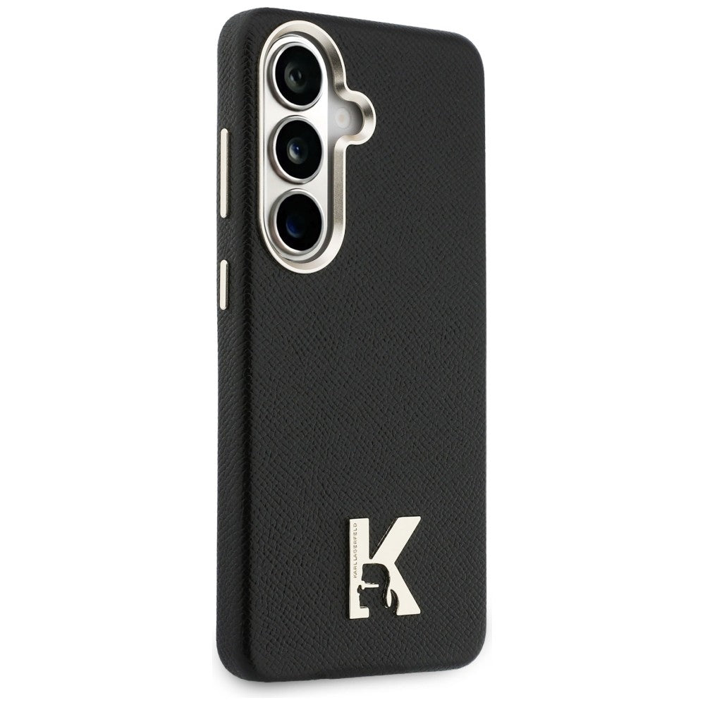 Калъф MagSafe за Samsung Galaxy S26 S942, Karl Lagerfeld, Karl Head Logo, Черен