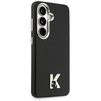 Калъф MagSafe за Samsung Galaxy S26 S942, Karl Lagerfeld, Karl Head Logo, Черен