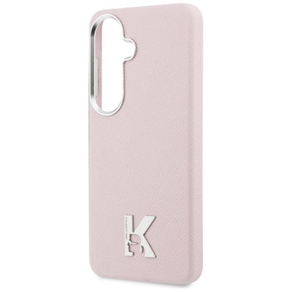 Калъф MagSafe за Samsung Galaxy S26 S942, Karl Lagerfeld, Karl Head Logo, Розов