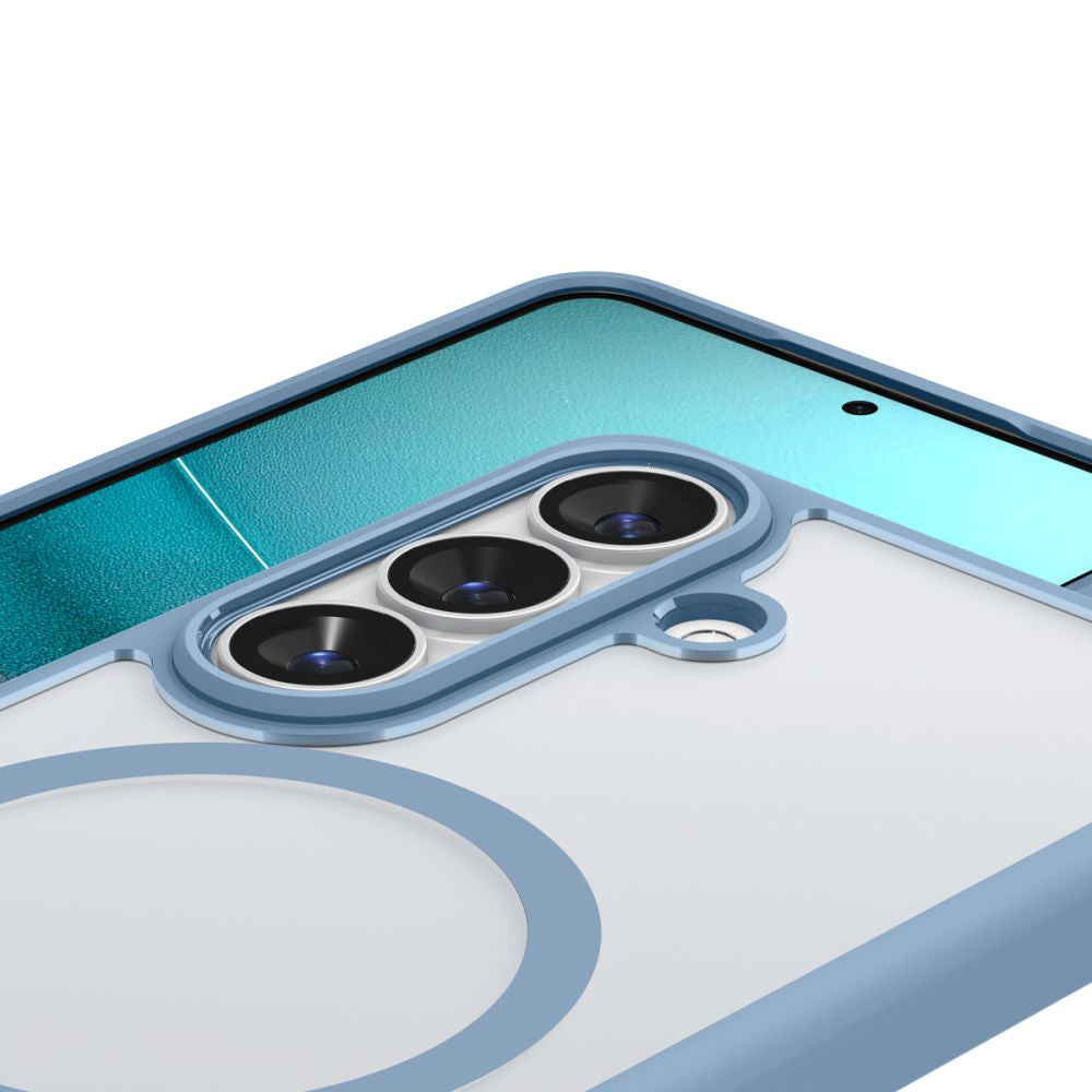 Husa MagSafe за Samsung Galaxy S26 S942, Spigen, Ultra Hybrid, Bleu ACS11219