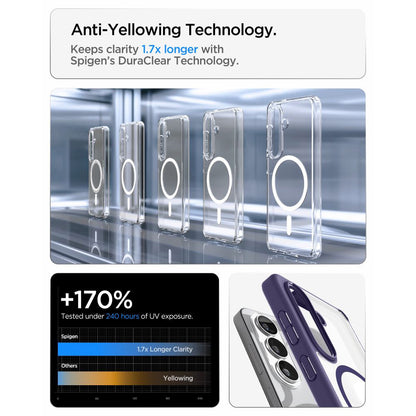 Калъф MagSafe за Samsung Galaxy S26 S942, Spigen, Ultra Hybrid, Тъмно лилав ACS11220