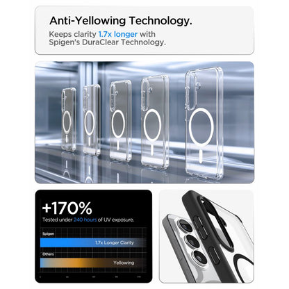 Калъф MagSafe за Samsung Galaxy S26 S942, Spigen, Ultra Hybrid, Мат Черен ACS10735