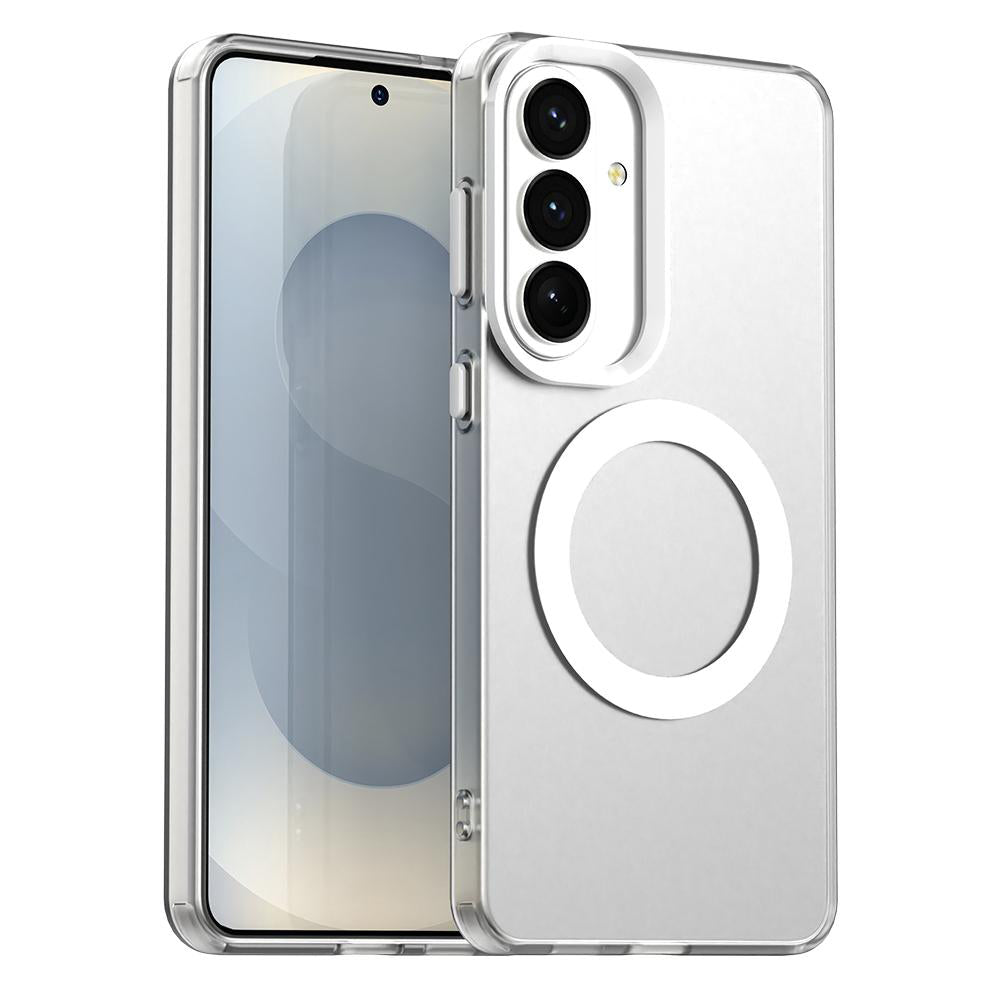 Калъф MagSafe за Samsung Galaxy S26, Techsuit, CandyCase, Бял