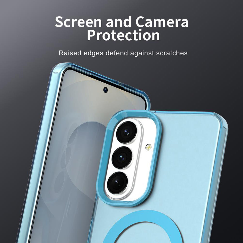 Калъф MagSafe за Samsung Galaxy S26, Techsuit, CandyCase, Син