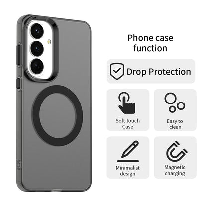 Калъф MagSafe за Samsung Galaxy S26, Techsuit, CandyCase, Черен