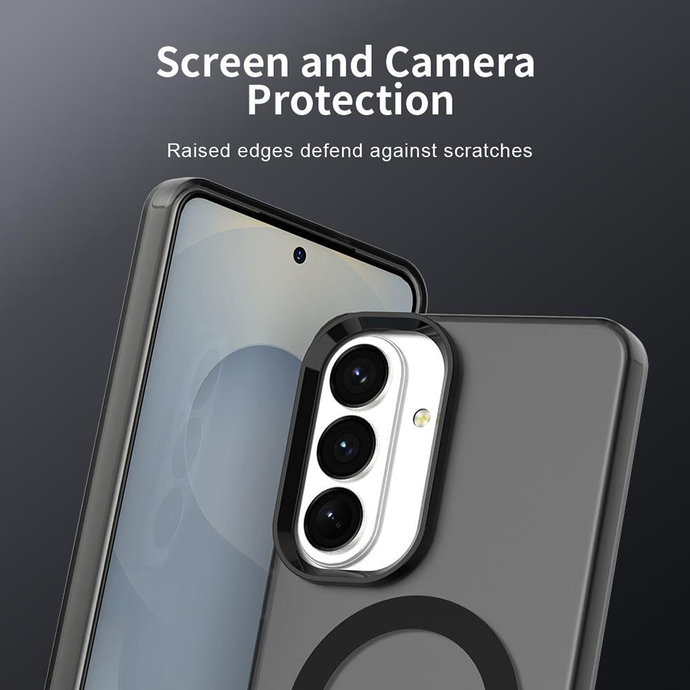 Калъф MagSafe за Samsung Galaxy S26, Techsuit, CandyCase, Черен