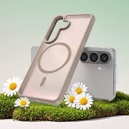 Калъф MagSafe за Samsung Galaxy S26, Techsuit, HaloFrost II, Златист