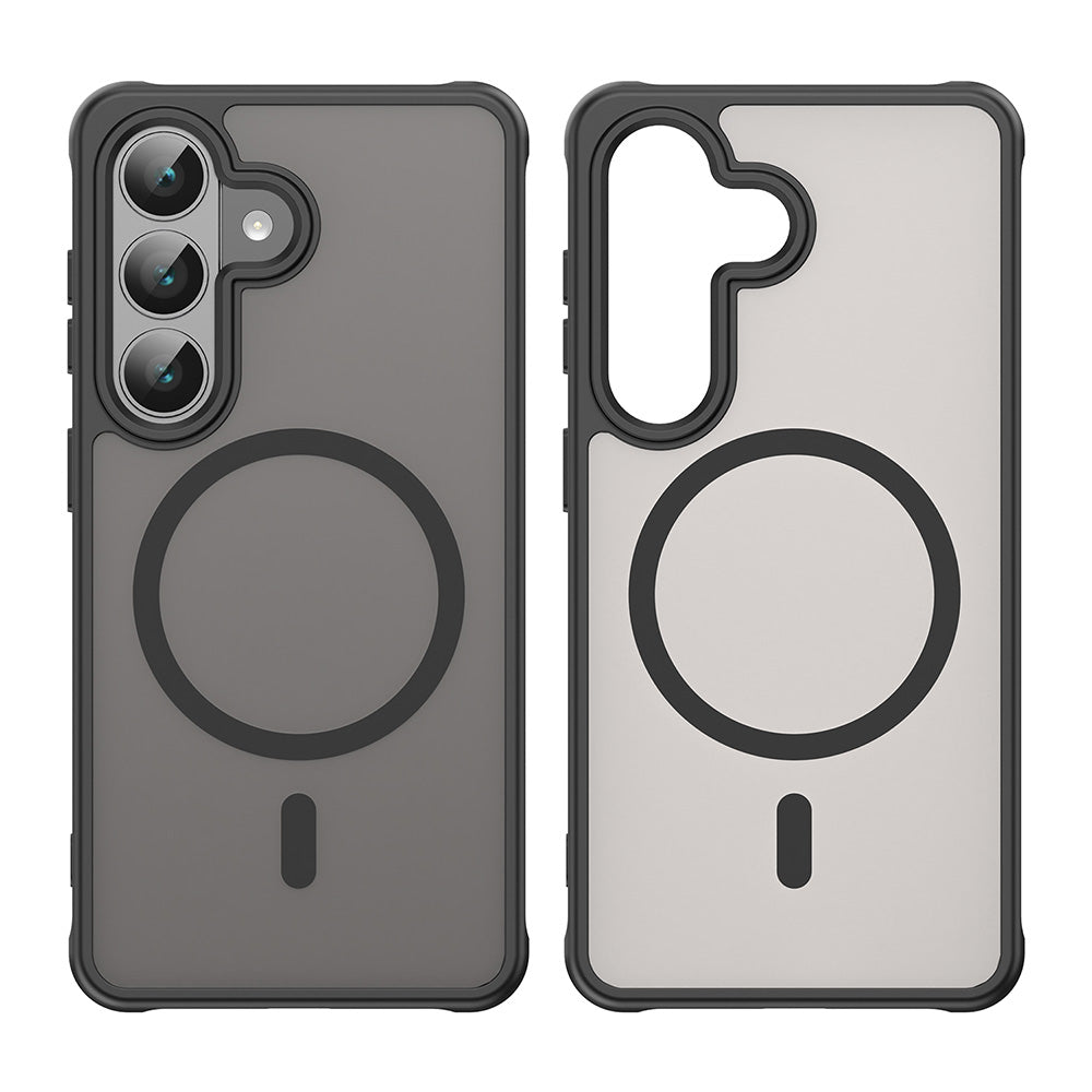 Калъф MagSafe за Samsung Galaxy S26, Techsuit, HaloFrost II, Черен