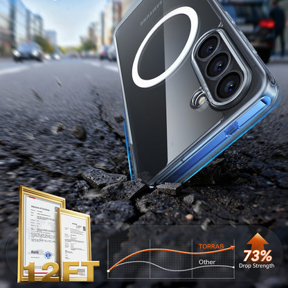 Калъф MagSafe за Samsung Galaxy S26, Torras, Guardian, Прозрачен