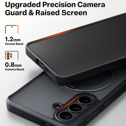 Калъф MagSafe за Samsung Galaxy S26, Torras, Ostand Spin, Черен