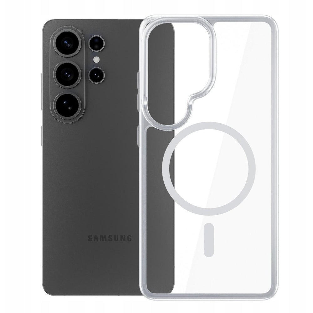 Калъф MagSafe за Samsung Galaxy S26 Ultra, 3MK, Armor MagCase, Прозрачен