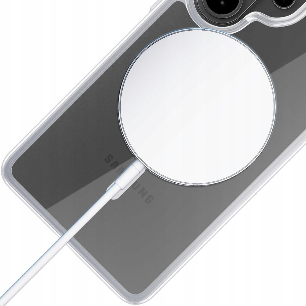Калъф MagSafe за Samsung Galaxy S26 Ultra, 3MK, Armor MagCase, Прозрачен