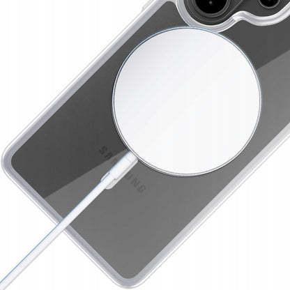 Калъф MagSafe за Samsung Galaxy S26 Ultra, 3MK, Armor MagCase, Прозрачен