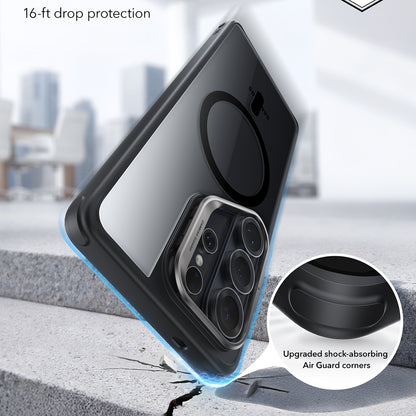 MagSafe Case for Samsung Galaxy S26 Ultra, ESR, Classic Hybrid Kickstand, Transparent Black
