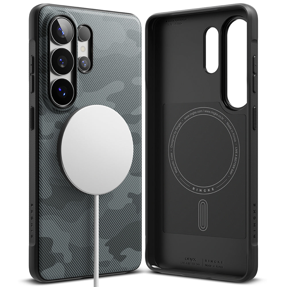 Калъф MagSafe за Samsung Galaxy S26 Ultra S948, Ringke, Onyx, Камуфлаж