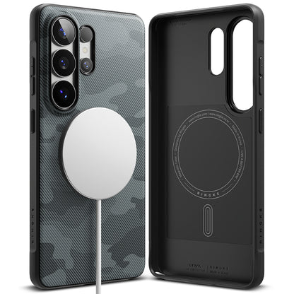 Калъф MagSafe за Samsung Galaxy S26 Ultra S948, Ringke, Onyx, Камуфлаж