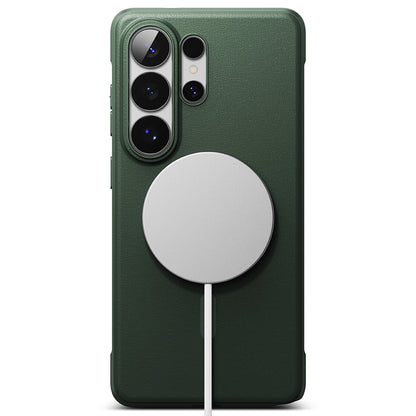 Калъф MagSafe за Samsung Galaxy S26 Ultra S948, Ringke, Onyx, Тъмнозелен