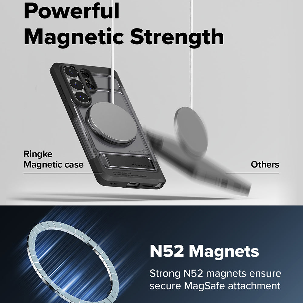 Калъф MagSafe за Samsung Galaxy S26 Ultra S948, Ringke, UX, Димен