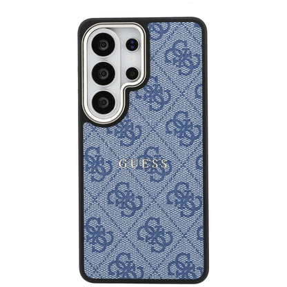 Калъф MagSafe за Samsung Galaxy S26 Ultra S948, Guess, 4G Embossed Ring, Син