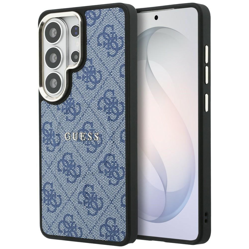 Калъф MagSafe за Samsung Galaxy S26 Ultra S948, Guess, 4G Embossed Ring, Син