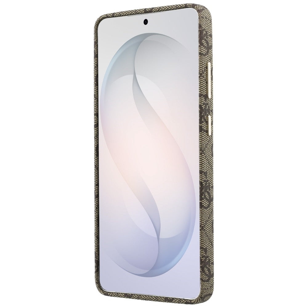 Калъф MagSafe за Samsung Galaxy S26 Ultra S948, Guess, 4G Script Logo, Кафяв
