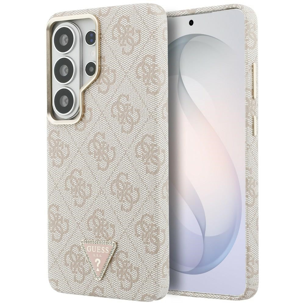 Калъф MagSafe за Samsung Galaxy S26 Ultra S948, Guess, 4G Triangle Logo, Розов