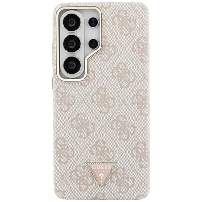 Калъф MagSafe за Samsung Galaxy S26 Ultra S948, Guess, 4G Triangle Logo, Розов