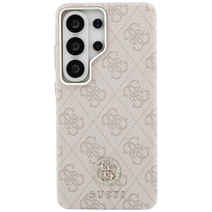Калъф MagSafe за Samsung Galaxy S26 Ultra S948, Guess, Rhinestone Round Logo, Розов