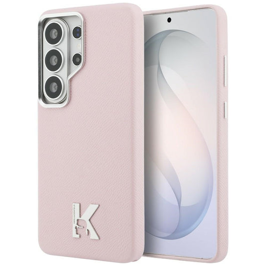 Калъф MagSafe за Samsung Galaxy S26 Ultra S948, Karl Lagerfeld, Karl Head Logo, Розов