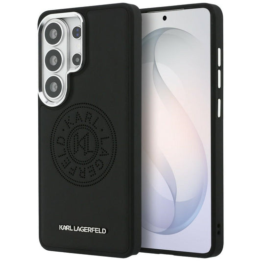 Калъф MagSafe за Samsung Galaxy S26 Ultra S948, Karl Lagerfeld, Karl Round Point Logo, Черен