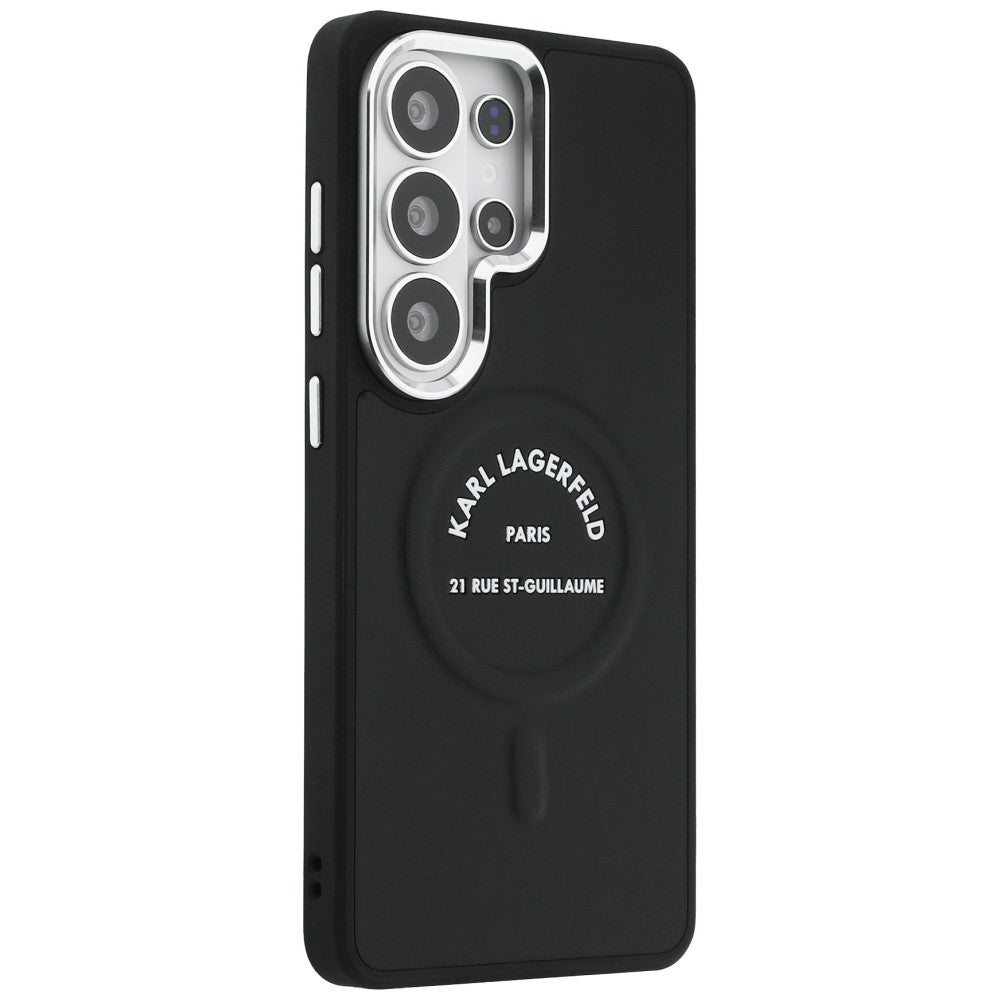 Калъф MagSafe за Samsung Galaxy S26 Ultra S948, Karl Lagerfeld, Karl RSG Logo, Черен