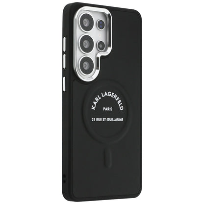 Калъф MagSafe за Samsung Galaxy S26 Ultra S948, Karl Lagerfeld, Karl RSG Logo, Черен
