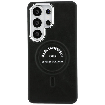 Калъф MagSafe за Samsung Galaxy S26 Ultra S948, Karl Lagerfeld, Karl RSG Logo, Черен