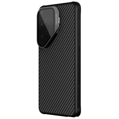 Калъф MagSafe за Samsung Galaxy S26 Ultra S948, Nillkin, CarboProp с прозрачен черен капак за обектива, черен