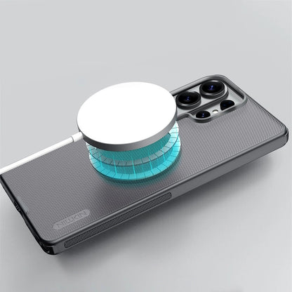 MagSafe Case for Samsung Galaxy S26 Ultra S948, Nillkin, Super Shield Pro, Transparent Black
