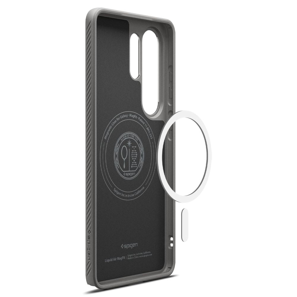 Калъф MagSafe за Samsung Galaxy S26 Ultra S948, Spigen, Liquid Air, Сив ACS10675