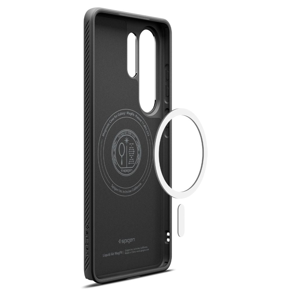 MagSafe Case for Samsung Galaxy S26 Ultra S948, Spigen, Liquid Air, Matte Black ACS10674