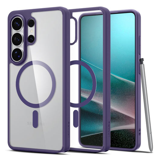 Калъф MagSafe за Samsung Galaxy S26 Ultra S948, Spigen, Ultra Hybrid, Тъмно лилав ACS11208