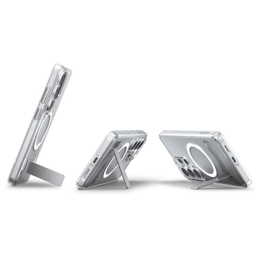 Калъф MagSafe за Samsung Galaxy S26 Ultra S948, Spigen, Ultra Hybrid S, Прозрачен Бял ACS11032