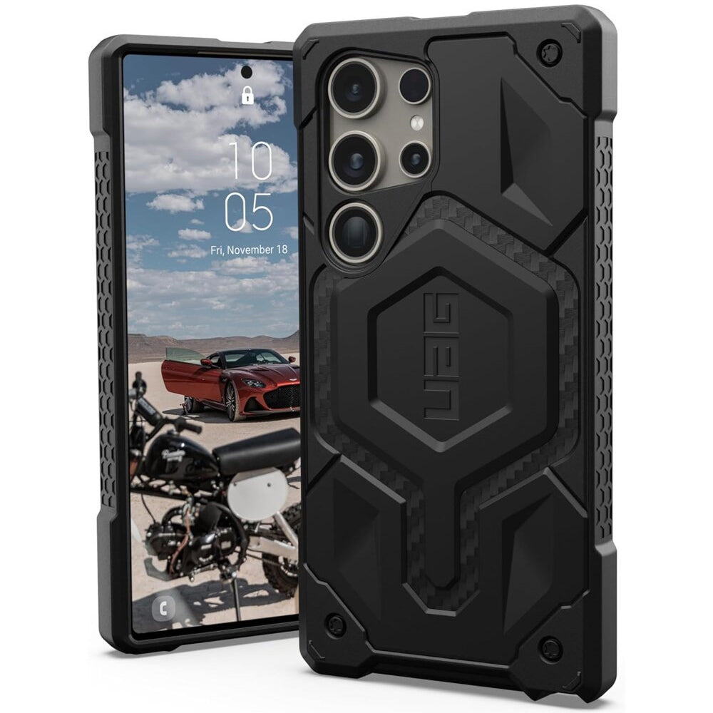 Калъф MagSafe за Samsung Galaxy S26 Ultra S948, Urban Armor Gear, Monarch Pro Carbon, черен