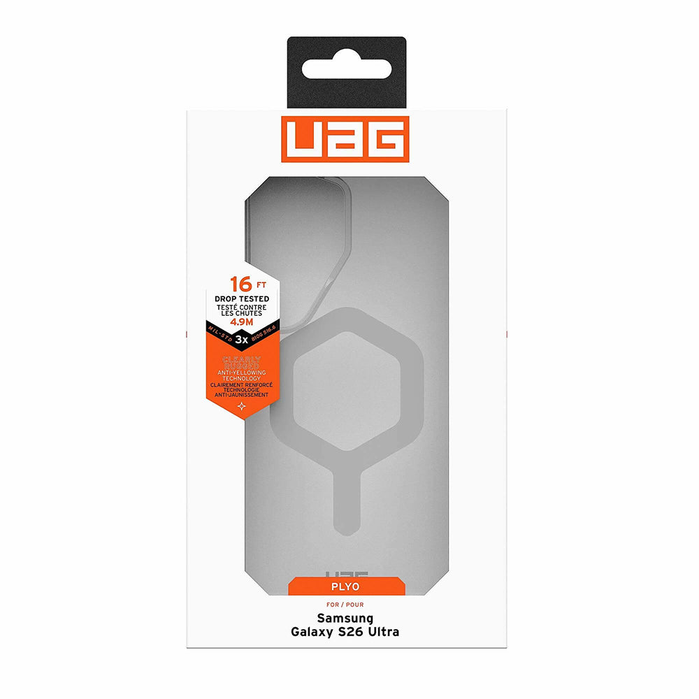 Калъф MagSafe за Samsung Galaxy S26 Ultra S948, Urban Armor Gear, Plyo, Прозрачен