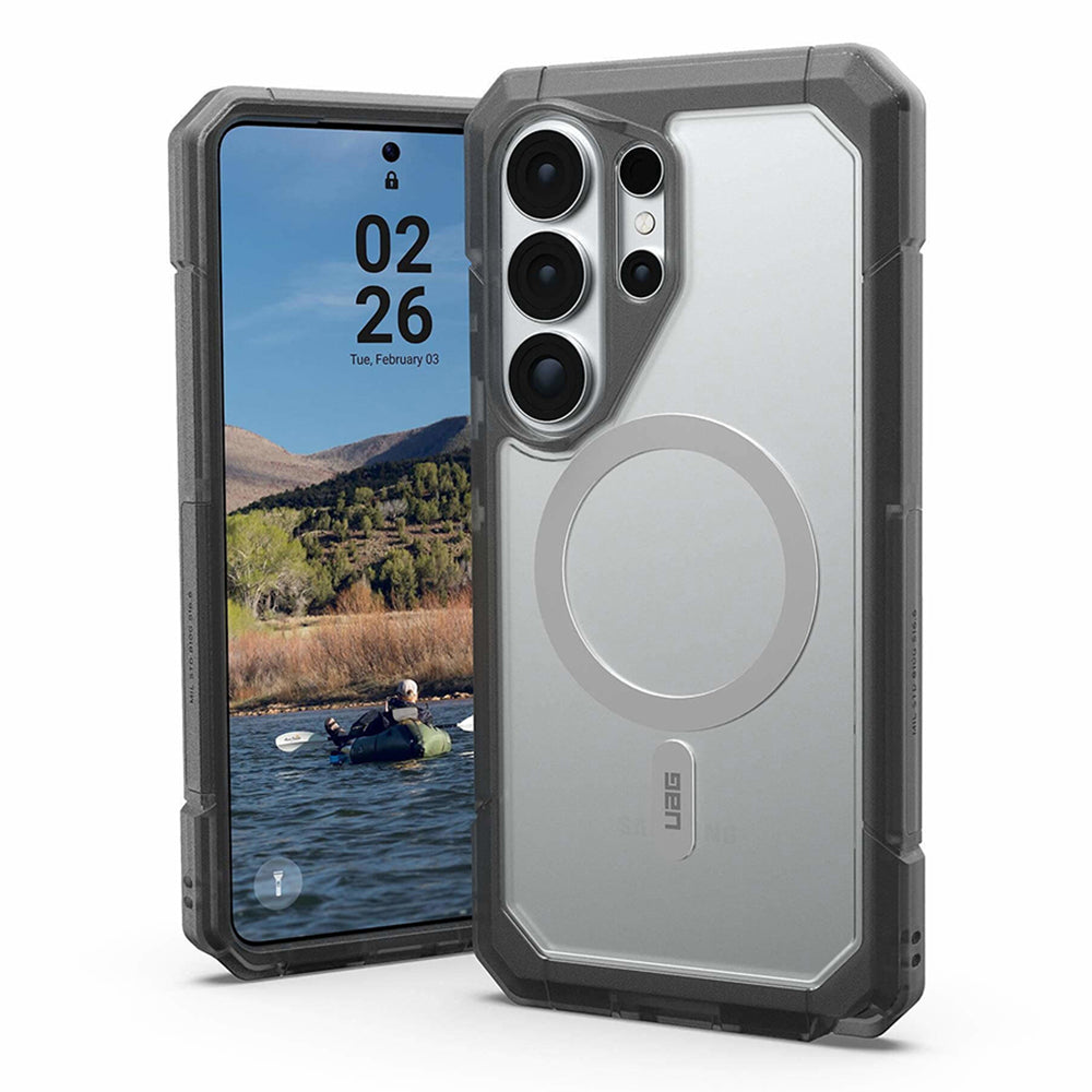 Калъф MagSafe за Samsung Galaxy S26 Ultra S948, Urban Armor Gear, Trooper, Прозрачен Сив