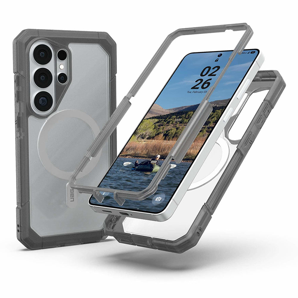 Калъф MagSafe за Samsung Galaxy S26 Ultra S948, Urban Armor Gear, Trooper, Прозрачен Сив