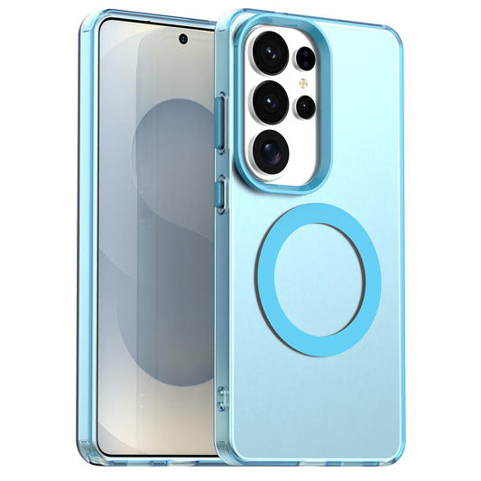 Калъф MagSafe за Samsung Galaxy S26 Ultra, Techsuit, CandyCase, Син