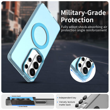 Калъф MagSafe за Samsung Galaxy S26 Ultra, Techsuit, CandyCase, Син