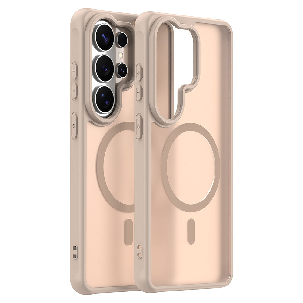 MagSafe Case for Samsung Galaxy S26 Ultra, Techsuit, HaloFrost II, Gold